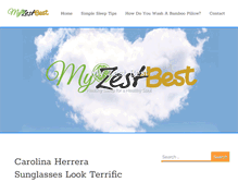 Tablet Screenshot of myzestbest.net